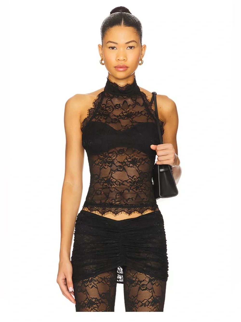 OW collection selah lace top NWT size large